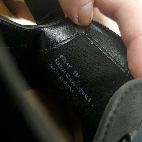 Bella Vita Womens Black Leather Round Toe Block Heel Slingback Sandals Size 6M - Picture 7 of 10